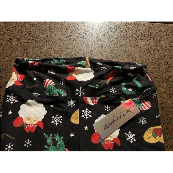 NWT! Derek Heart Juniors Cowboy or Southwest Christmas Leggings Size Medium - Picture 7 of 8